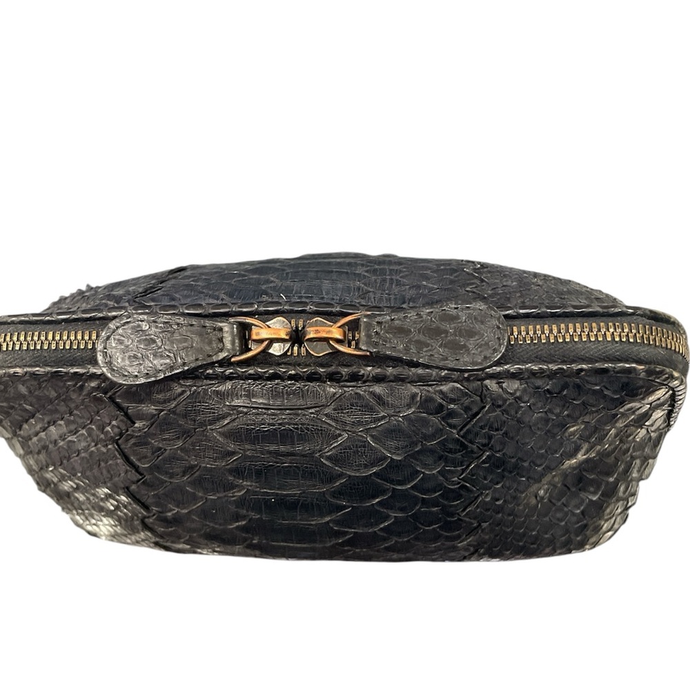 Authentic Bottega Veneta Black Python Cosmetics C… - image 7